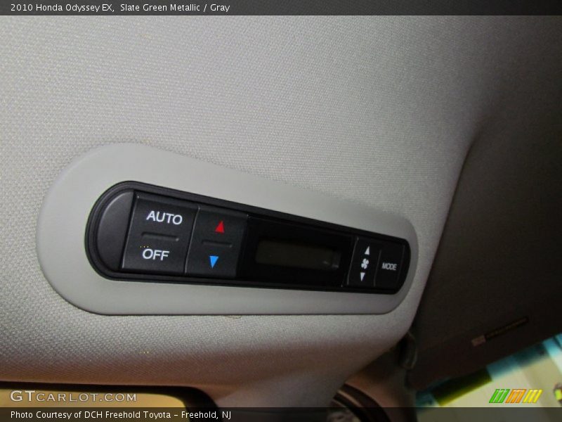 Slate Green Metallic / Gray 2010 Honda Odyssey EX