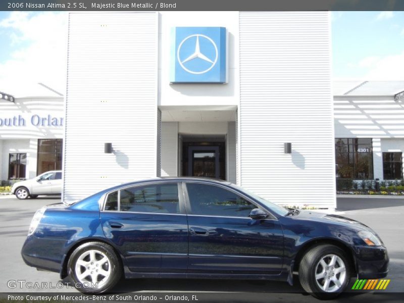 Majestic Blue Metallic / Blond 2006 Nissan Altima 2.5 SL