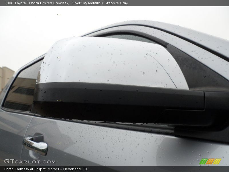 Silver Sky Metallic / Graphite Gray 2008 Toyota Tundra Limited CrewMax