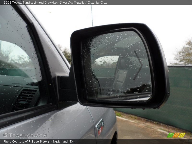 Silver Sky Metallic / Graphite Gray 2008 Toyota Tundra Limited CrewMax