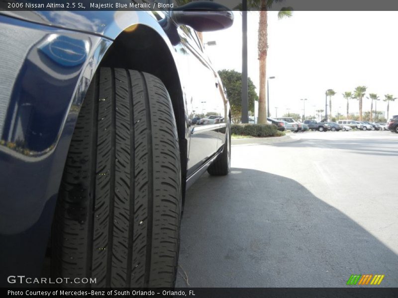 Majestic Blue Metallic / Blond 2006 Nissan Altima 2.5 SL
