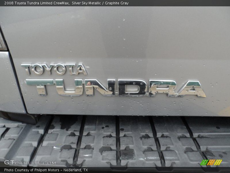 Silver Sky Metallic / Graphite Gray 2008 Toyota Tundra Limited CrewMax