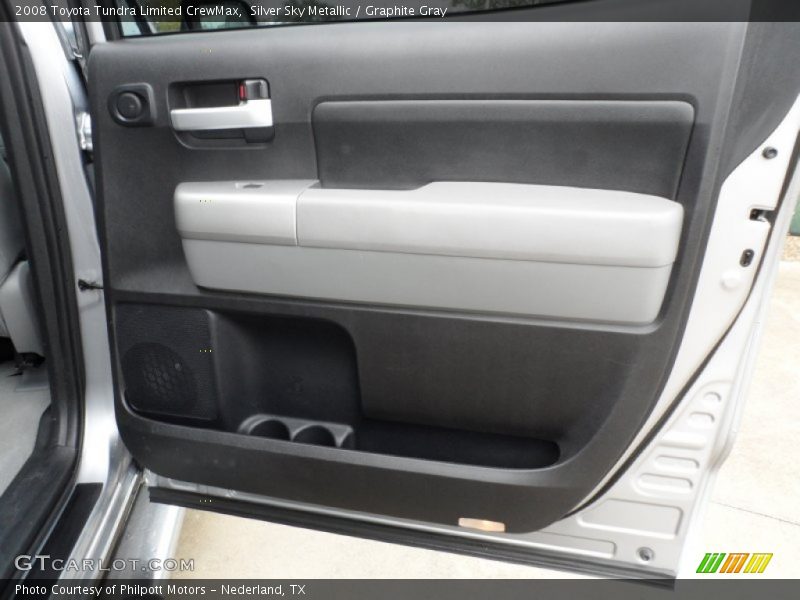 Silver Sky Metallic / Graphite Gray 2008 Toyota Tundra Limited CrewMax