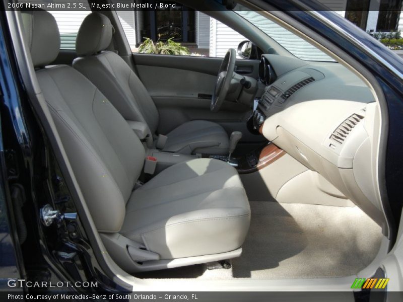 Majestic Blue Metallic / Blond 2006 Nissan Altima 2.5 SL