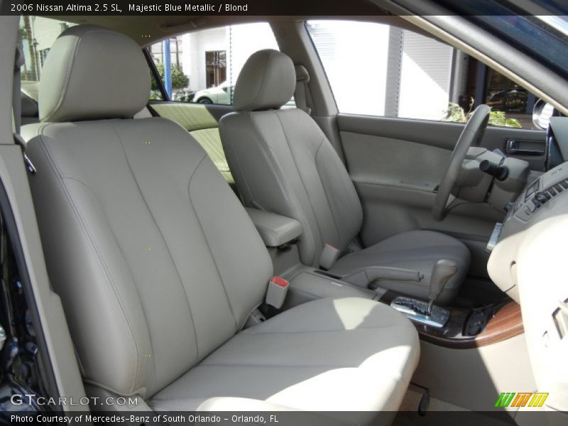 Majestic Blue Metallic / Blond 2006 Nissan Altima 2.5 SL
