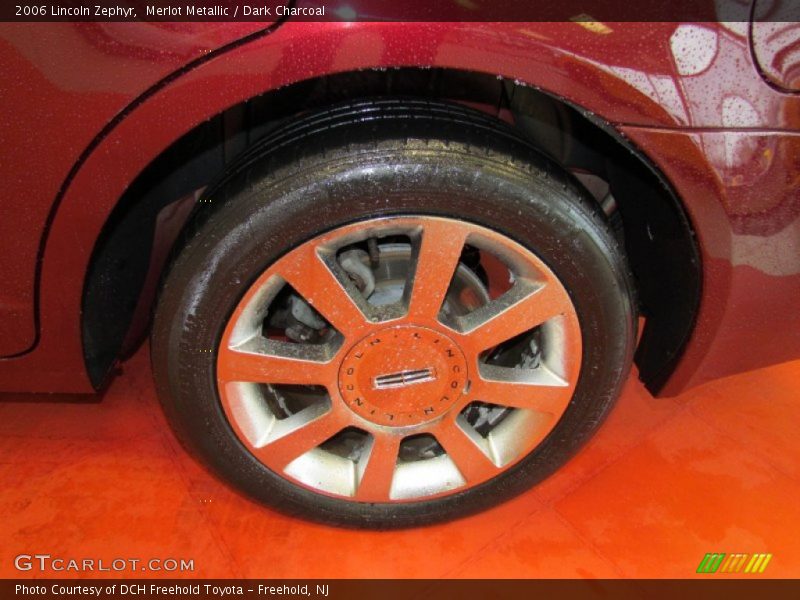 Merlot Metallic / Dark Charcoal 2006 Lincoln Zephyr