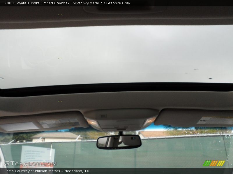 Silver Sky Metallic / Graphite Gray 2008 Toyota Tundra Limited CrewMax