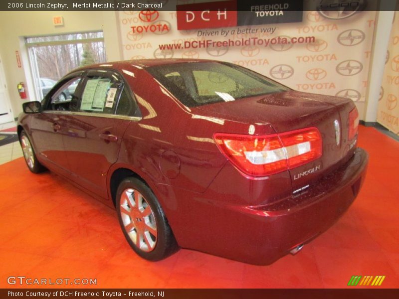 Merlot Metallic / Dark Charcoal 2006 Lincoln Zephyr