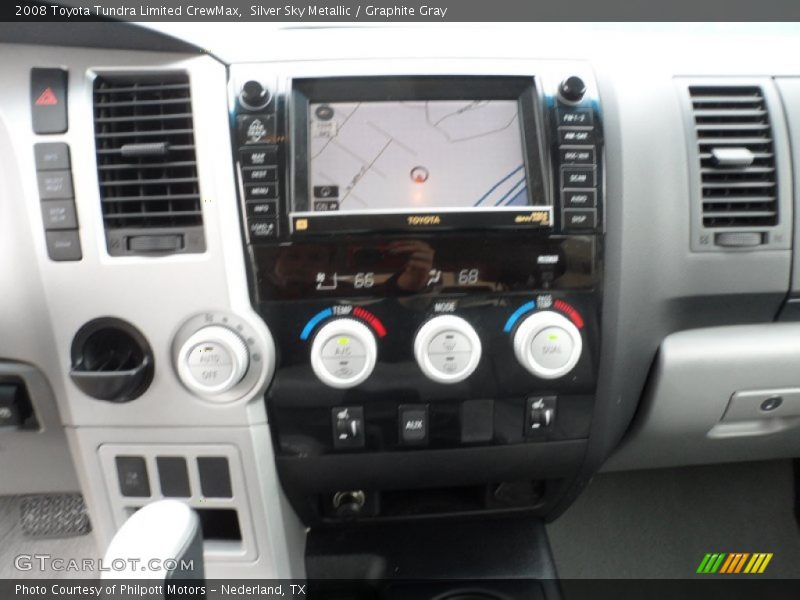 Silver Sky Metallic / Graphite Gray 2008 Toyota Tundra Limited CrewMax