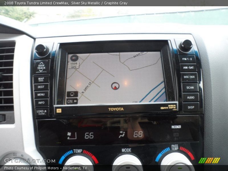 Silver Sky Metallic / Graphite Gray 2008 Toyota Tundra Limited CrewMax