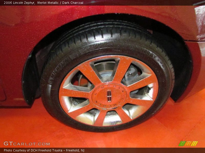 Merlot Metallic / Dark Charcoal 2006 Lincoln Zephyr