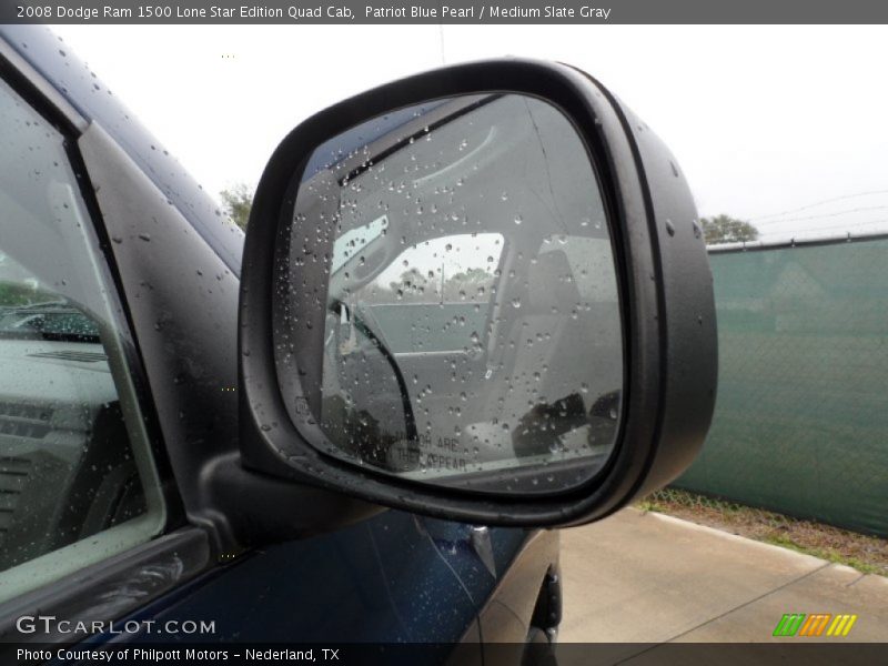 Patriot Blue Pearl / Medium Slate Gray 2008 Dodge Ram 1500 Lone Star Edition Quad Cab