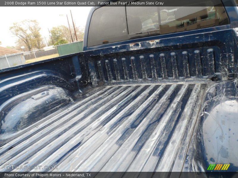 Patriot Blue Pearl / Medium Slate Gray 2008 Dodge Ram 1500 Lone Star Edition Quad Cab