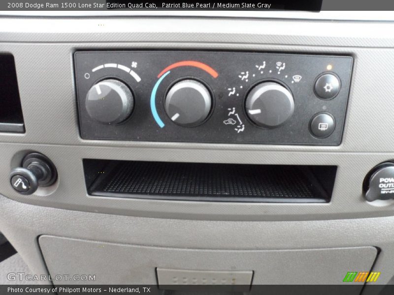 Patriot Blue Pearl / Medium Slate Gray 2008 Dodge Ram 1500 Lone Star Edition Quad Cab