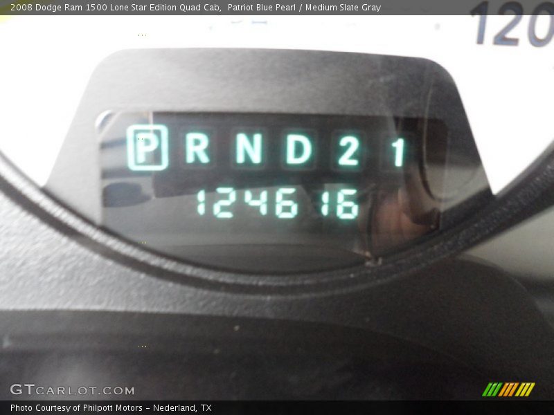 Patriot Blue Pearl / Medium Slate Gray 2008 Dodge Ram 1500 Lone Star Edition Quad Cab