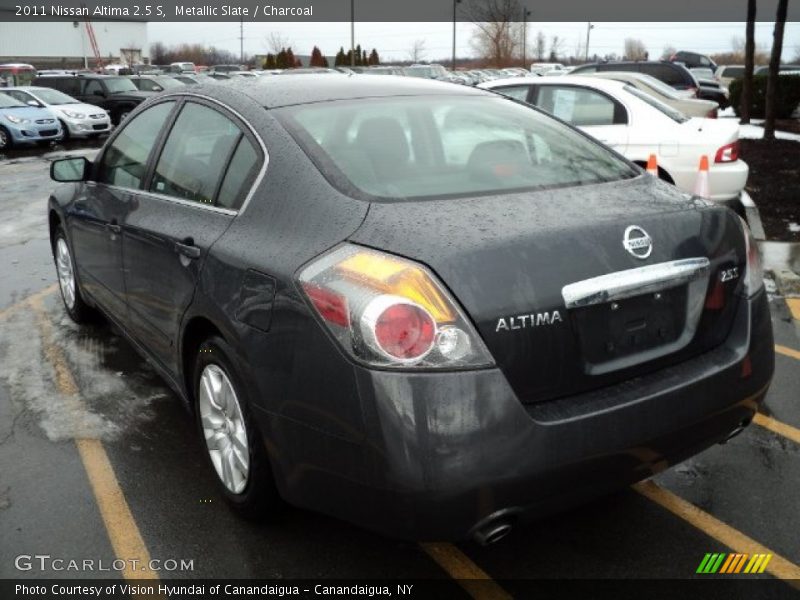 Metallic Slate / Charcoal 2011 Nissan Altima 2.5 S