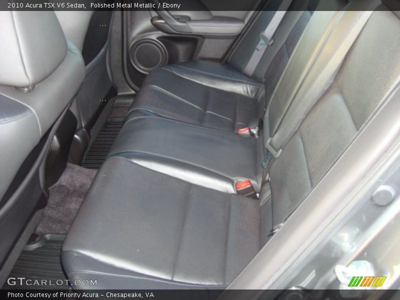 Polished Metal Metallic / Ebony 2010 Acura TSX V6 Sedan