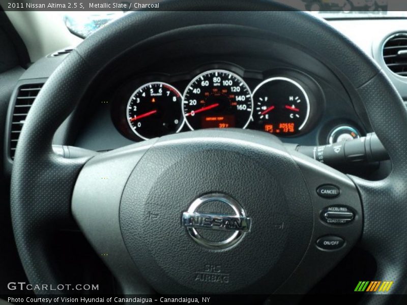 Metallic Slate / Charcoal 2011 Nissan Altima 2.5 S