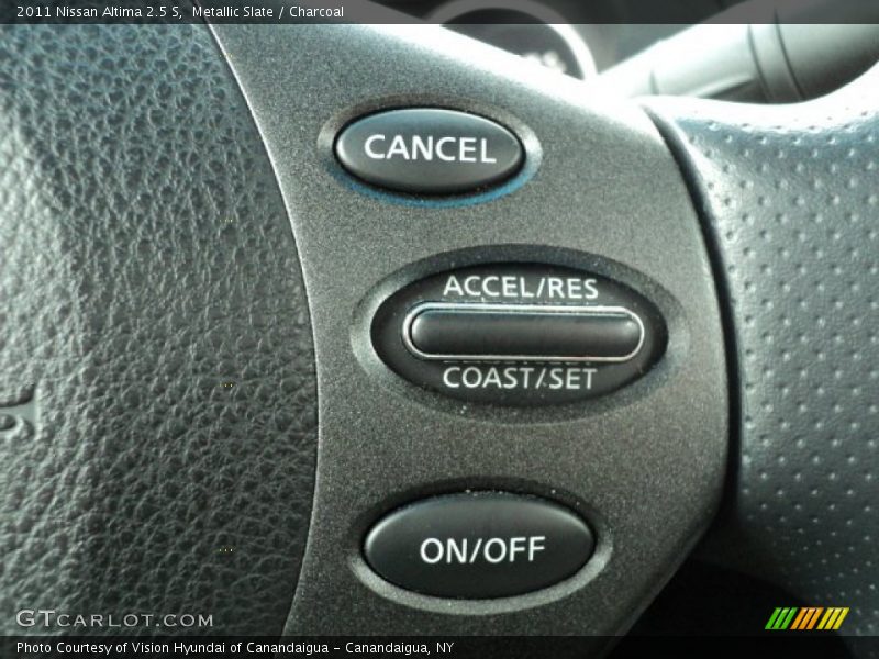 Metallic Slate / Charcoal 2011 Nissan Altima 2.5 S
