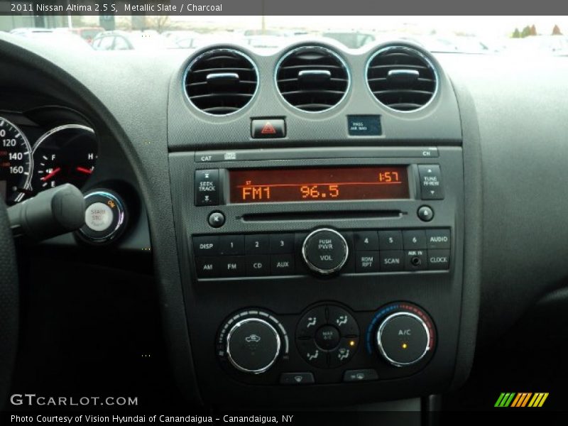 Metallic Slate / Charcoal 2011 Nissan Altima 2.5 S