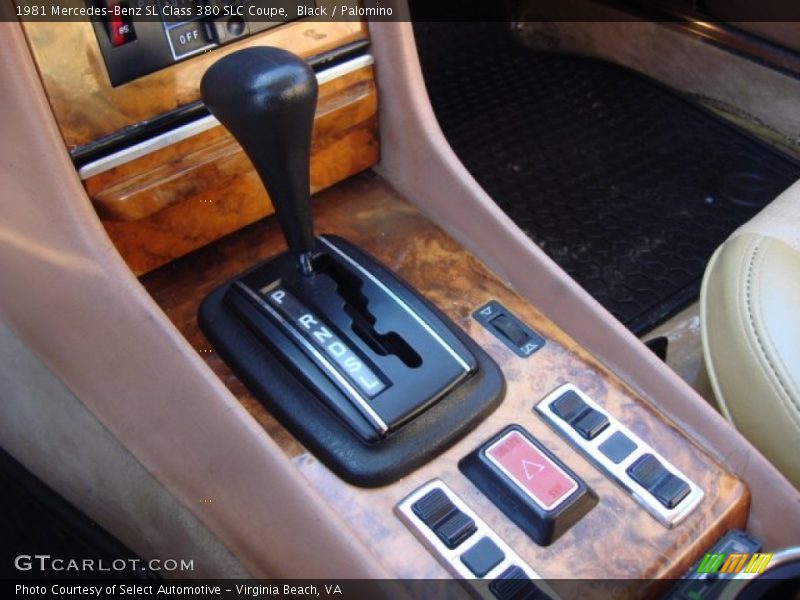  1981 SL Class 380 SLC Coupe 4 Speed Automatic Shifter