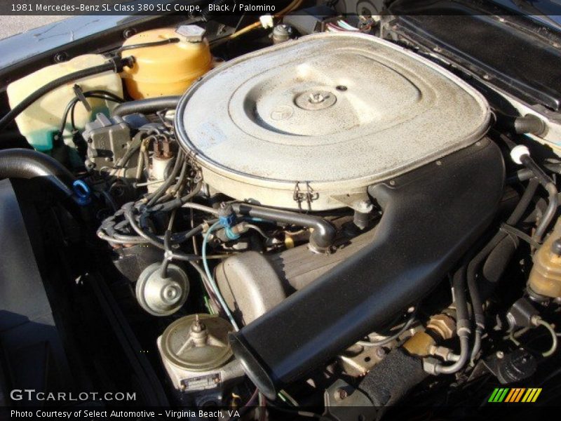  1981 SL Class 380 SLC Coupe Engine - 3.8 Liter SOHC 16-Valve V8