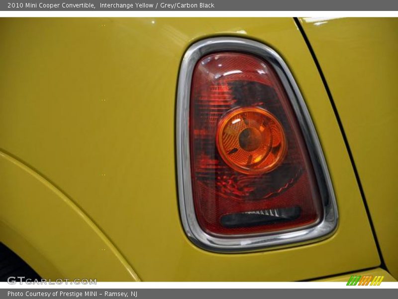 Interchange Yellow / Grey/Carbon Black 2010 Mini Cooper Convertible