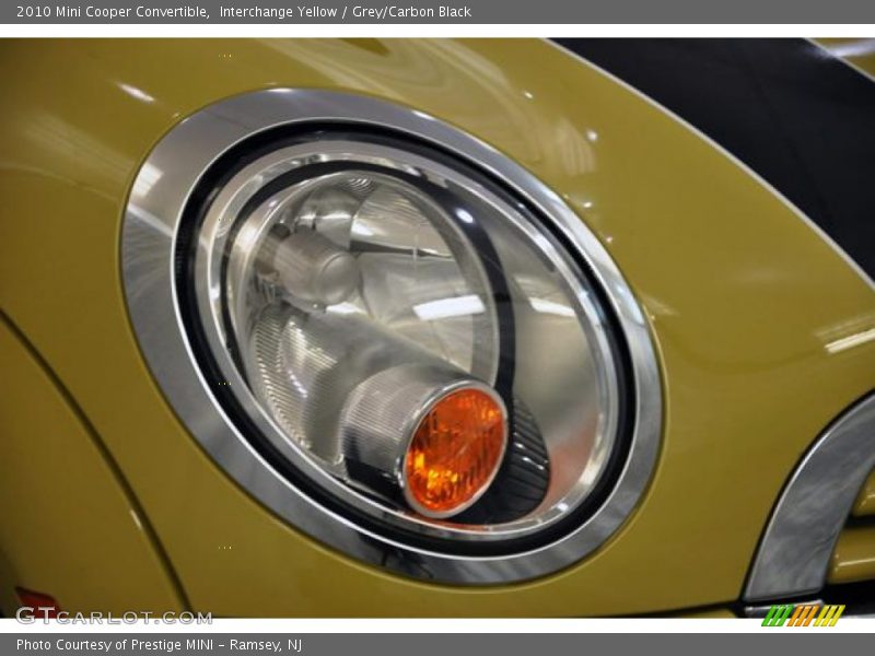 Interchange Yellow / Grey/Carbon Black 2010 Mini Cooper Convertible