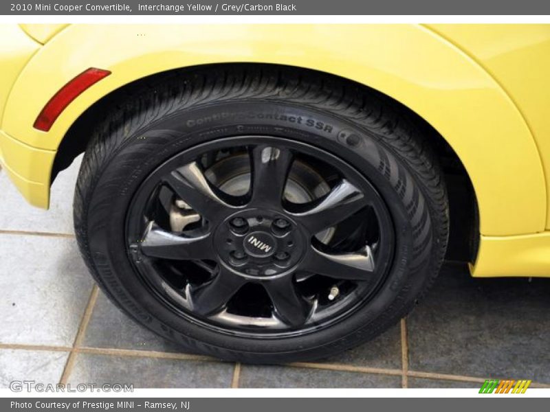 Interchange Yellow / Grey/Carbon Black 2010 Mini Cooper Convertible