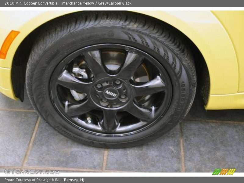 Interchange Yellow / Grey/Carbon Black 2010 Mini Cooper Convertible