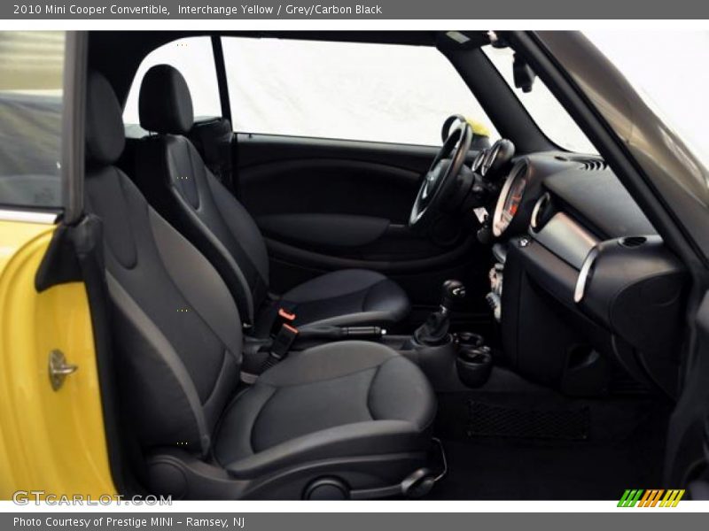 Interchange Yellow / Grey/Carbon Black 2010 Mini Cooper Convertible