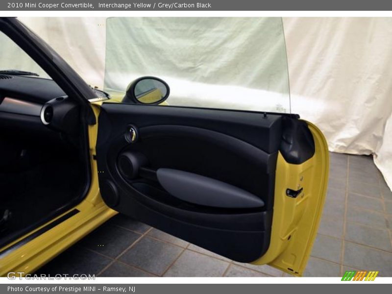 Interchange Yellow / Grey/Carbon Black 2010 Mini Cooper Convertible
