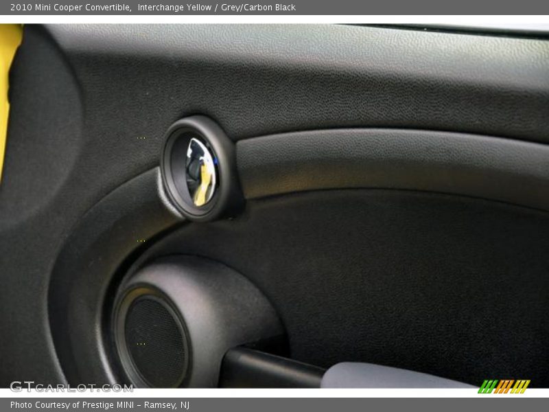 Interchange Yellow / Grey/Carbon Black 2010 Mini Cooper Convertible
