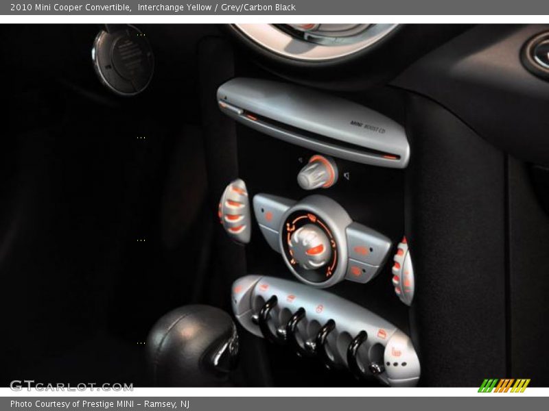 Interchange Yellow / Grey/Carbon Black 2010 Mini Cooper Convertible