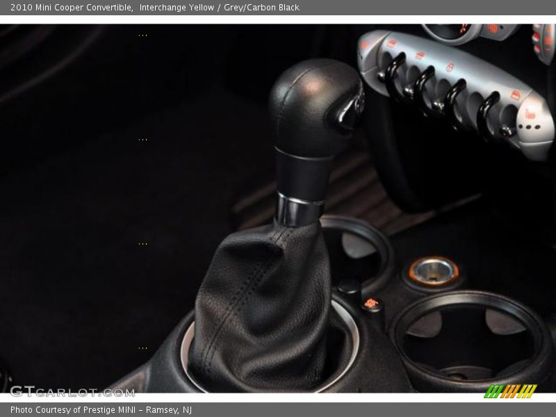 Interchange Yellow / Grey/Carbon Black 2010 Mini Cooper Convertible