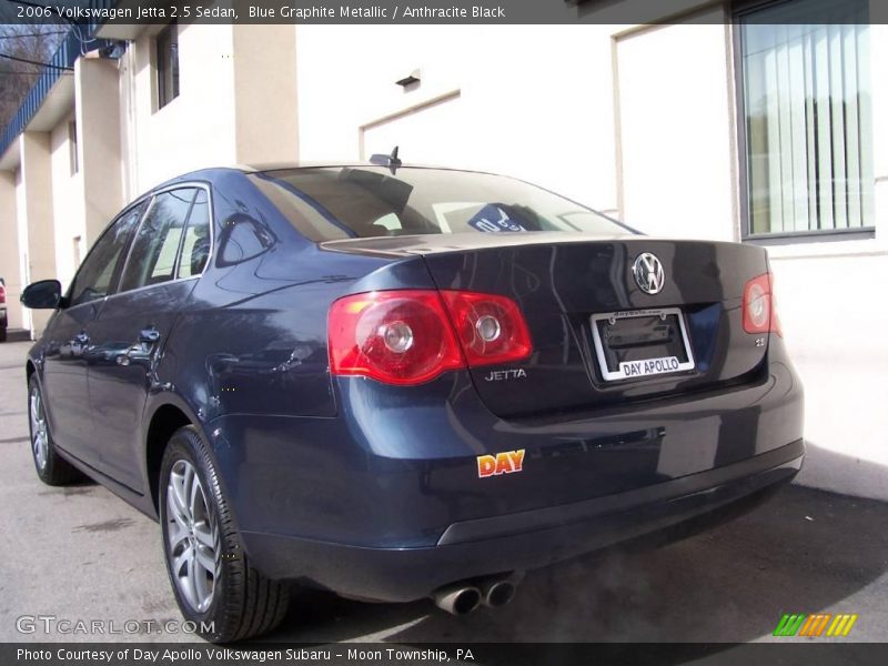 Blue Graphite Metallic / Anthracite Black 2006 Volkswagen Jetta 2.5 Sedan