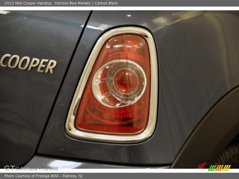 Horizon Blue Metallic / Carbon Black 2011 Mini Cooper Hardtop