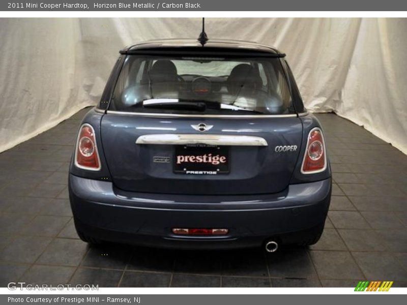 Horizon Blue Metallic / Carbon Black 2011 Mini Cooper Hardtop