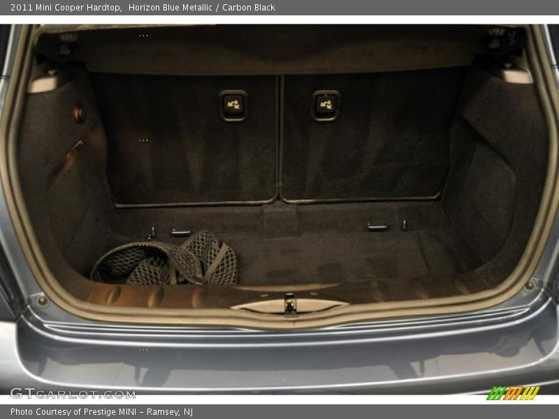 Horizon Blue Metallic / Carbon Black 2011 Mini Cooper Hardtop