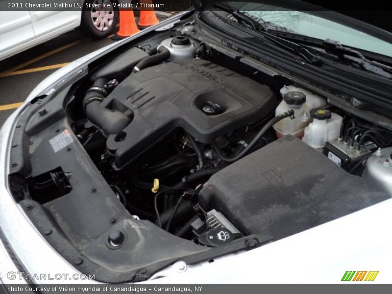 Silver Ice Metallic / Titanium 2011 Chevrolet Malibu LS