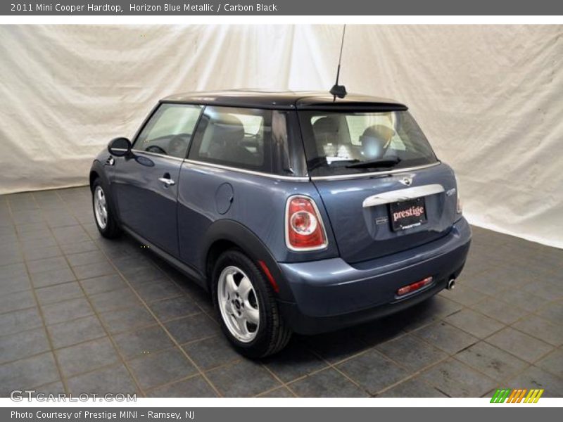 Horizon Blue Metallic / Carbon Black 2011 Mini Cooper Hardtop
