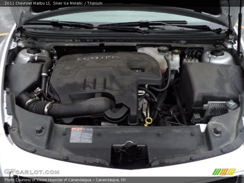 Silver Ice Metallic / Titanium 2011 Chevrolet Malibu LS