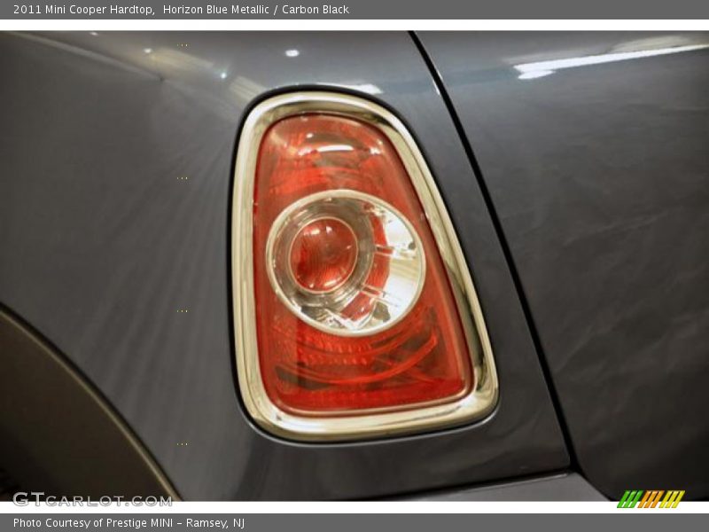 Horizon Blue Metallic / Carbon Black 2011 Mini Cooper Hardtop