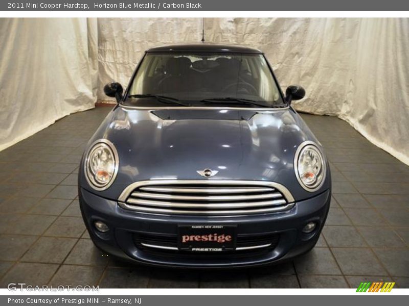Horizon Blue Metallic / Carbon Black 2011 Mini Cooper Hardtop