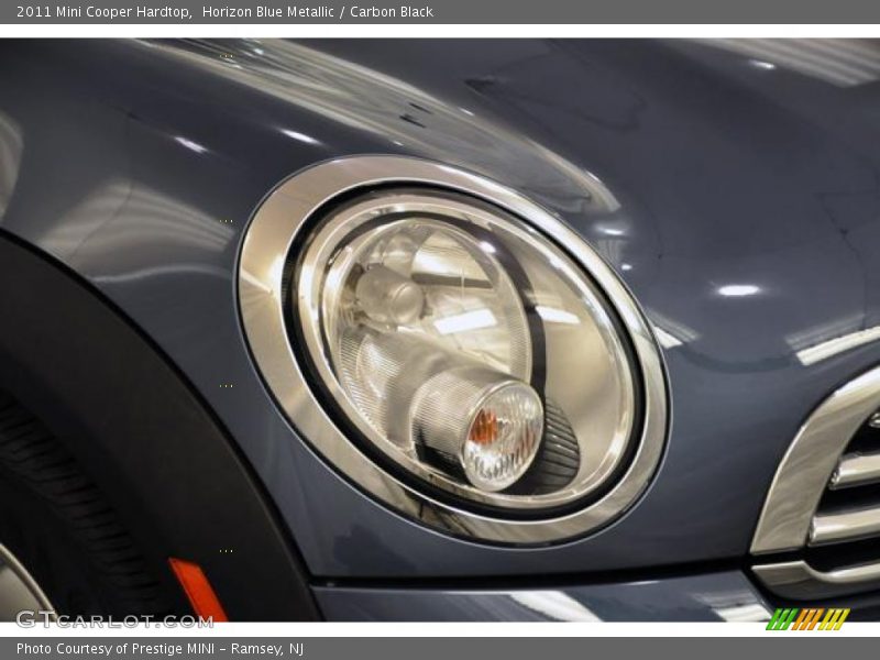 Horizon Blue Metallic / Carbon Black 2011 Mini Cooper Hardtop