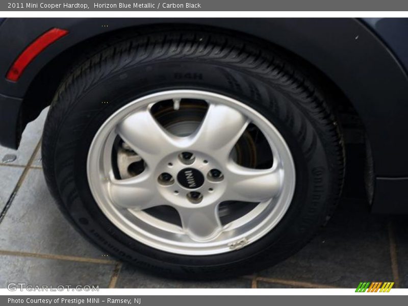 Horizon Blue Metallic / Carbon Black 2011 Mini Cooper Hardtop