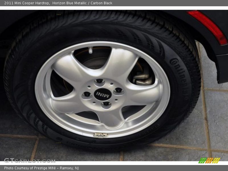 Horizon Blue Metallic / Carbon Black 2011 Mini Cooper Hardtop
