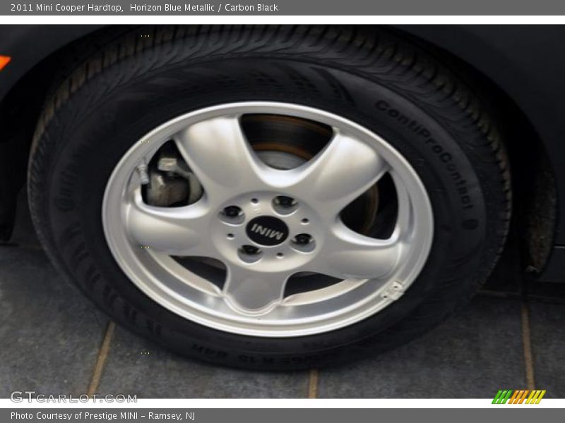 Horizon Blue Metallic / Carbon Black 2011 Mini Cooper Hardtop