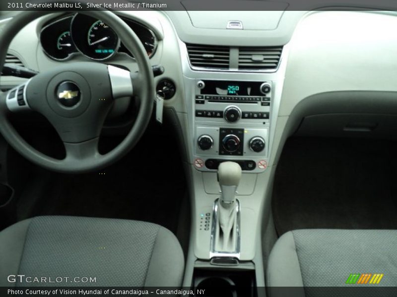 Silver Ice Metallic / Titanium 2011 Chevrolet Malibu LS