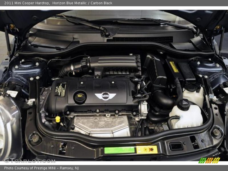 Horizon Blue Metallic / Carbon Black 2011 Mini Cooper Hardtop